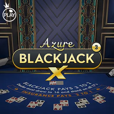 VU88 Blackjack X 3 - Azure