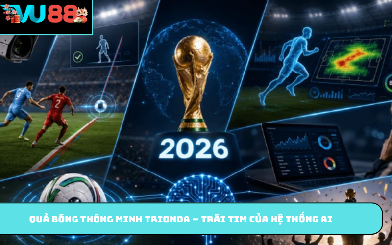 Quả bóng thông minh Trionda – trái tim của hệ thống AI