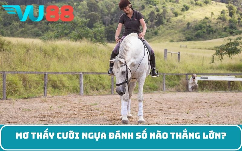 Mơ thấy cưỡi ngựa đánh số nào thắng lớn?