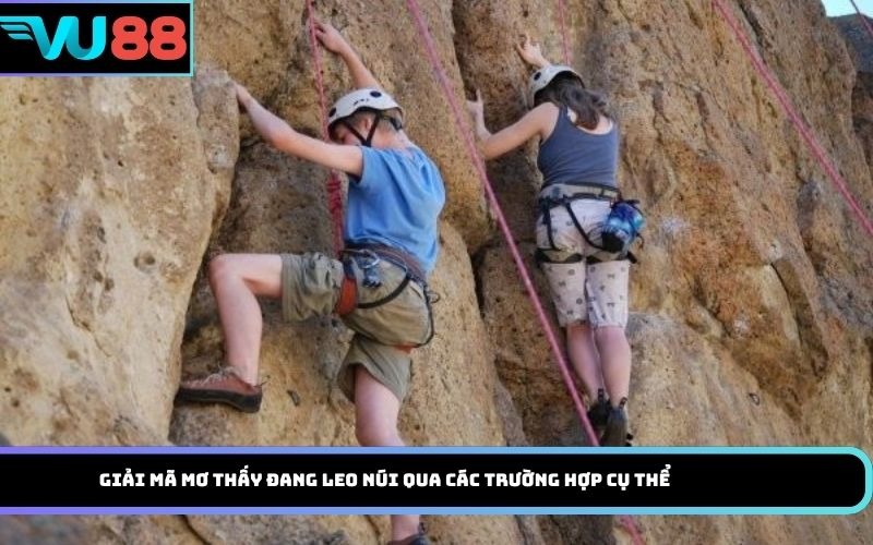 Giải mã mơ thấy đang leo núi qua các trường hợp cụ thể