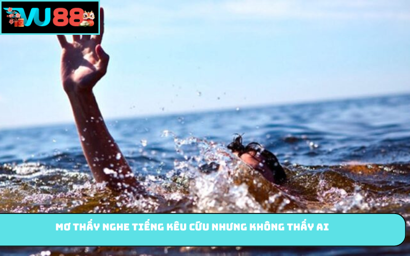 Mơ thấy nghe tiếng kêu cứu nhưng không thấy ai