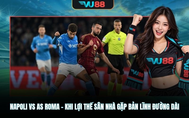 Napoli Vs AS Roma – Khi lợi thế sân nhà gặp bản lĩnh đường dài