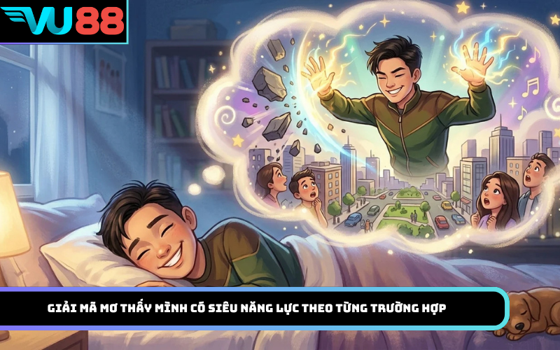 Giải mã mơ thấy mình có siêu năng lực theo từng trường hợp