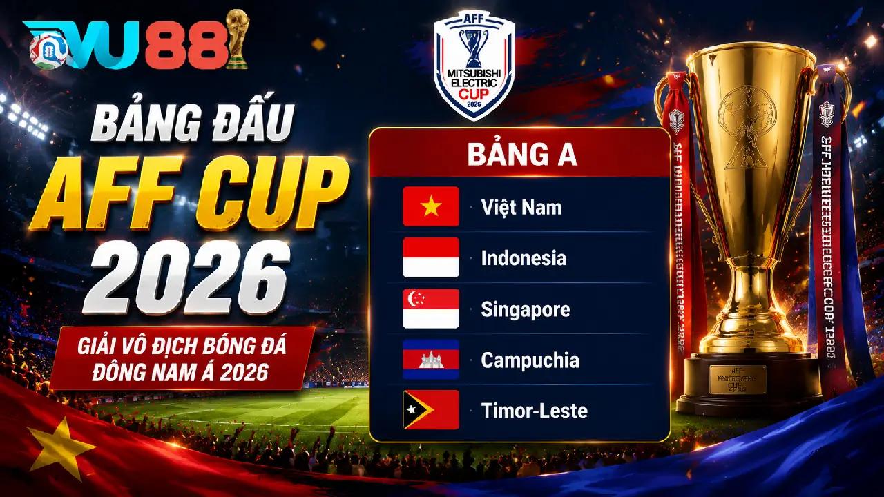 Bảng A Vòng đấu AFF Cup 2026