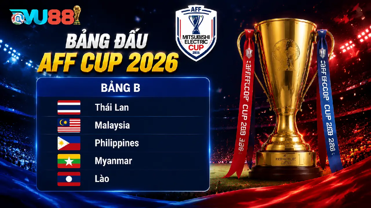 Bảng B - Vòng đấu AFF cup 2026