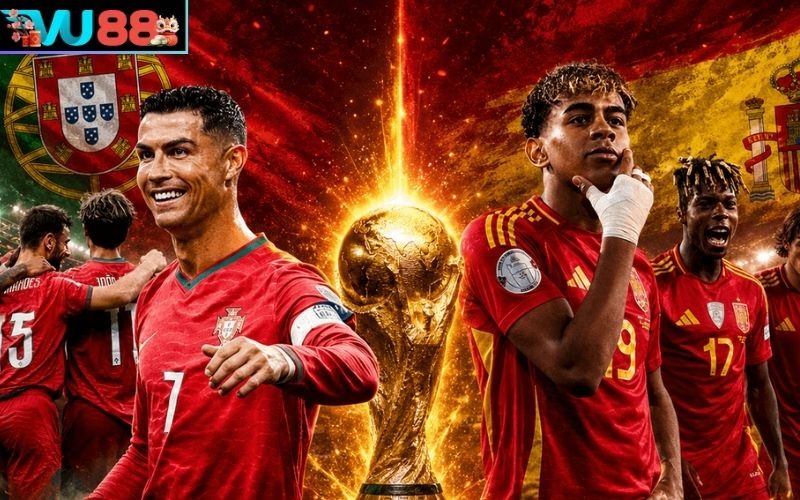 Soi kèo tài xỉu Tây Ban Nha vs Bồ Đào Nha