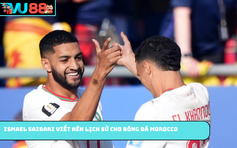 Ismael Saibari viết nên lịch sử cho bóng đá Morocco