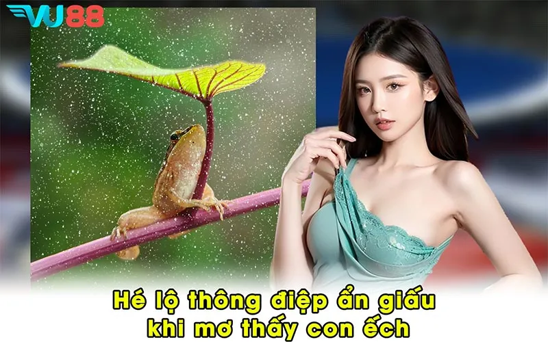 Hé lộ thông điệp ẩn giấu khi mơ thấy con ếch