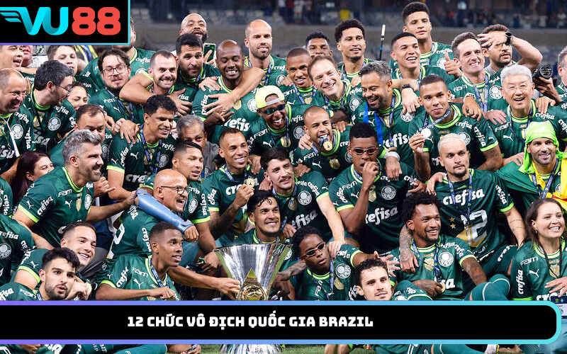 12 chức vô địch quốc gia Brazil