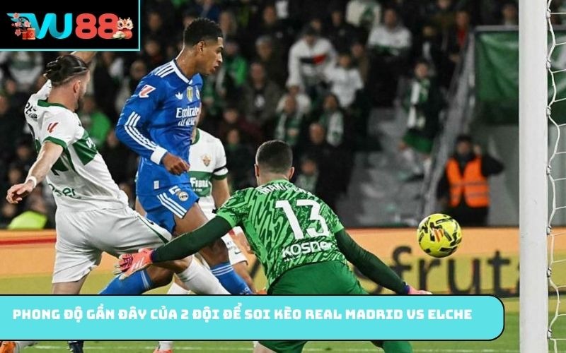 Phong độ gần đây của 2 đội để soi kèo Real Madrid vs Elche