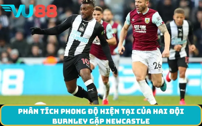 Phân tích phong độ hiện tại của hai đội Burnley gặp Newcastle