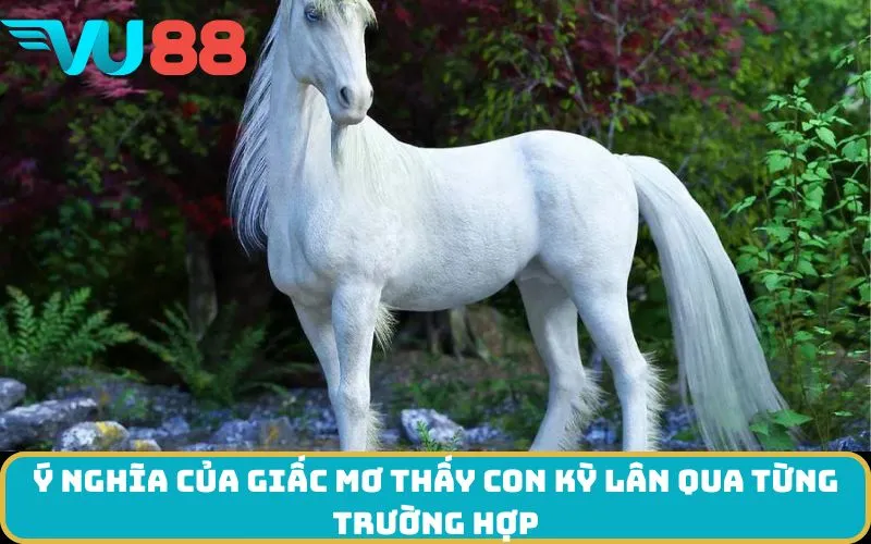 Ý nghĩa của giấc Mơ thấy con Kỳ lân qua từng trường hợp