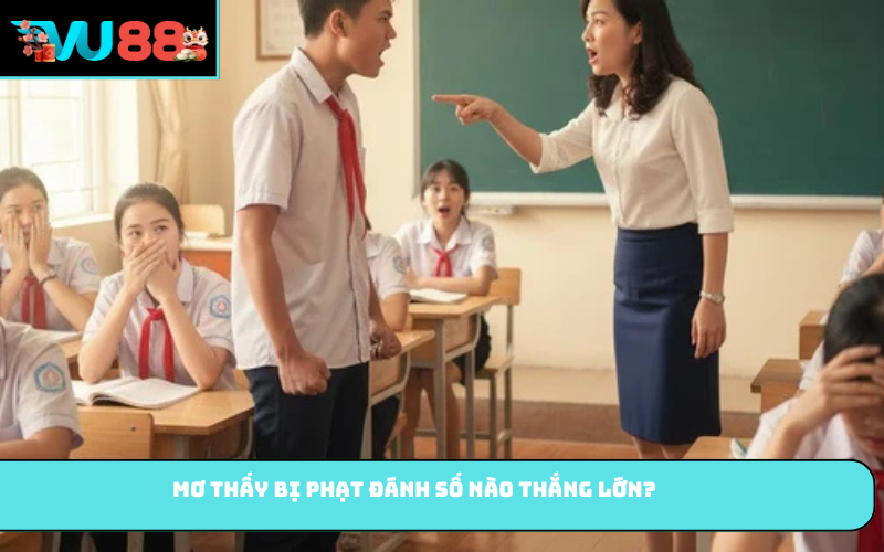 Mơ thấy bị phạt đánh số nào thắng lớn?