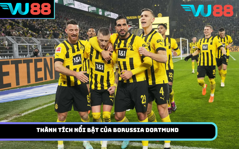 Thành tích nổi bật của Borussia Dortmund