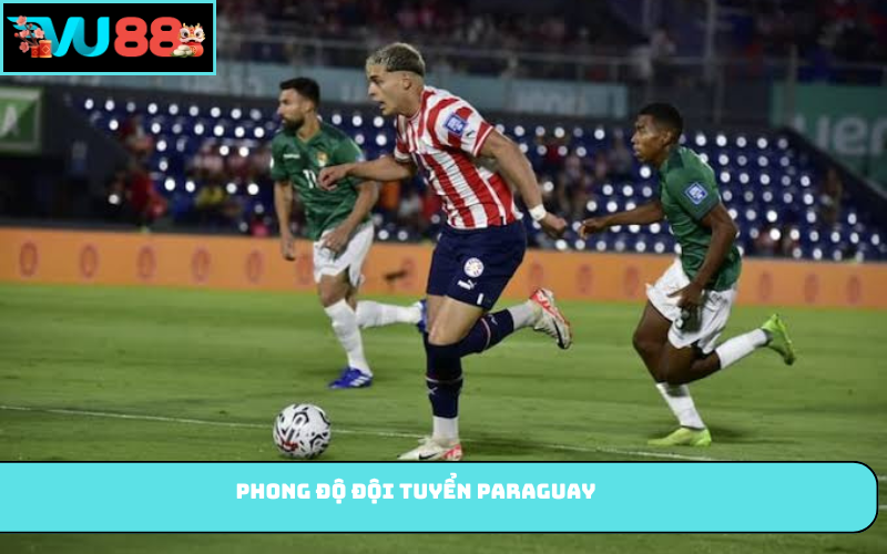 Phong độ đội tuyển Paraguay