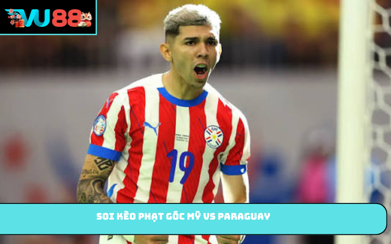 Soi kèo phạt góc Mỹ vs Paraguay