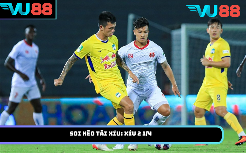 Soi Kèo Tài Xỉu: Xỉu 2 1/4