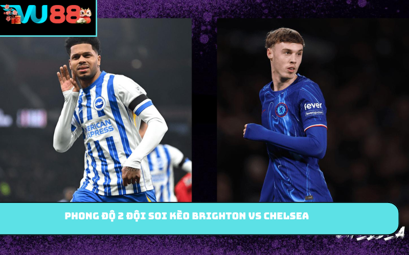 Phong độ 2 đội soi kèo Brighton vs Chelsea