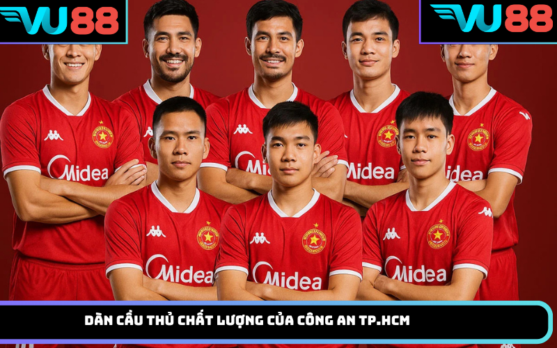 Dàn cầu thủ chất lượng của Công an TP.HCM