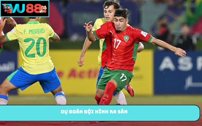Dự đoán đội hình ra sân