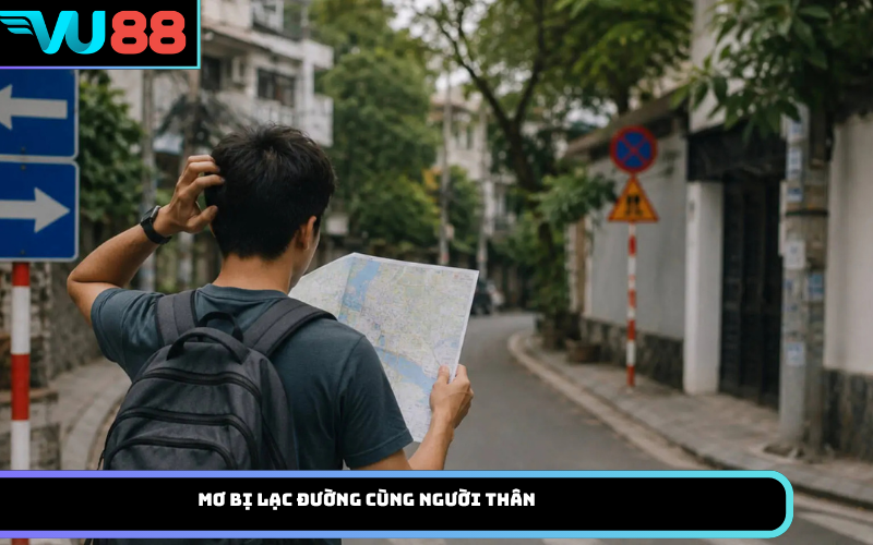 Mơ bị lạc đường cùng người thân