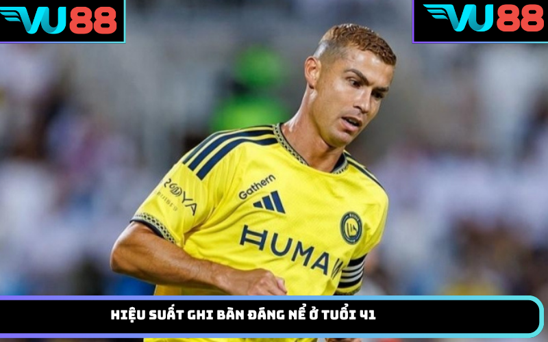 Hiệu suất ghi bàn đáng nể ở tuổi 41