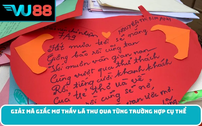 Giải mã giấc Mơ thấy lá thư qua từng trường hợp cụ thể