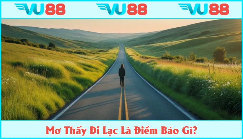 VU88 Mơ Thấy Đi Lạc Là Điềm Báo Gì? Tìm Bộ Số May Mắn Cùng VU88