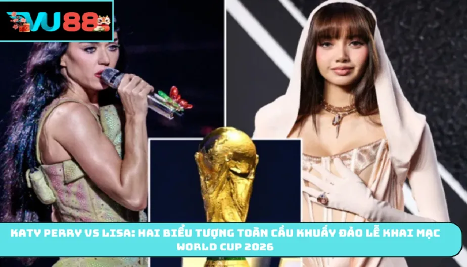 VU88 Katy Perry Vs Lisa - Hai Nghệ Sĩ Khai Mạc World Cup 2026