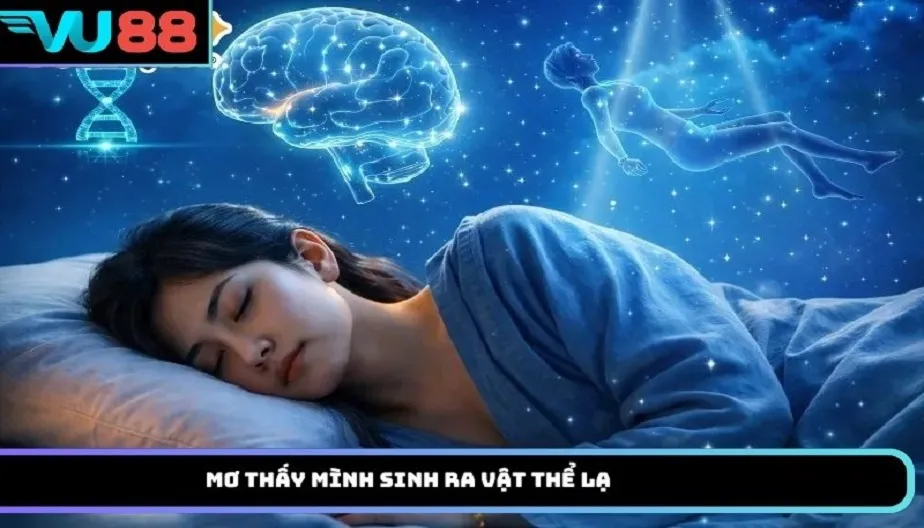 VU88 Mơ Thấy Mình Sinh Ra Vật Thể Lạ Mang Đến Điềm Báo Gì?