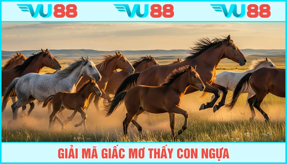 VU88 Mơ Thấy Con Ngựa - VU88 Bật Mí Thông Điệp Và Lô Đề May Mắn